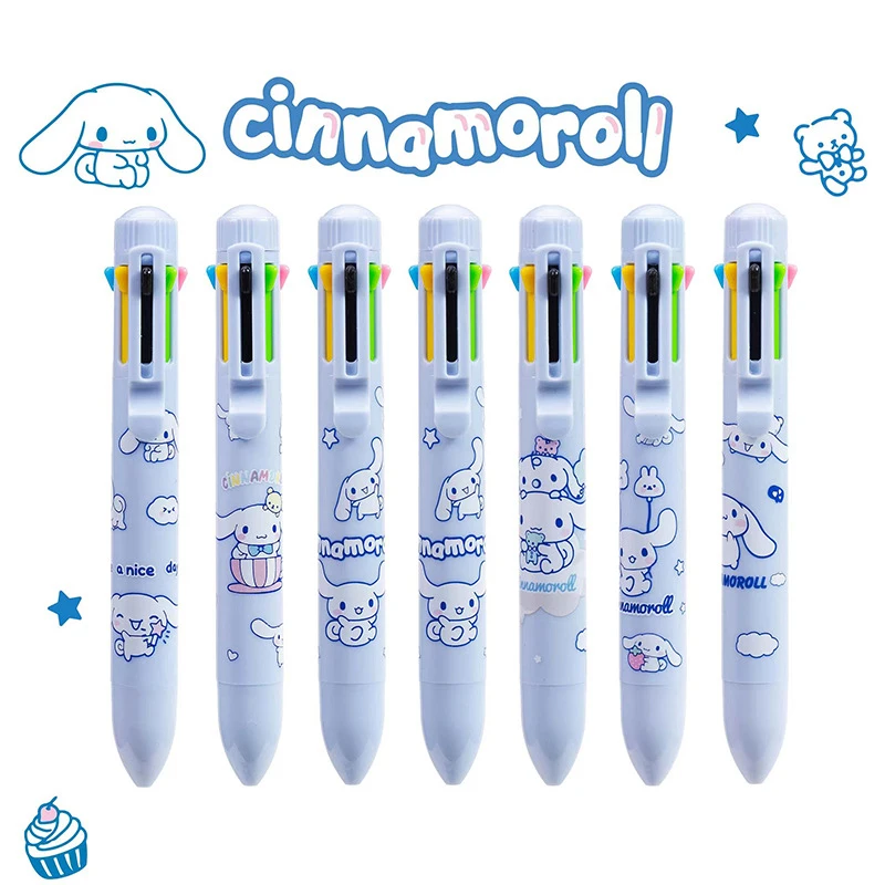 Kawaii Sanrio аниме мультфильм коричная шариковая ручка, разноцветная ручка, разноцветная ручка с нажимным карманом, Цветной маркер, детский пода...
Kawaii Sanrio аниме мультфильм коричная шариковая ручка, разноцветная ручка, разноцветная ручка с нажимным карманом, Цветной маркер, детский пода...
