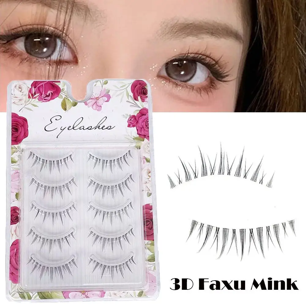 Extension Fake Eyelashes Beginner Makeup Tools Handmade Little Devil Thin Transparent Stem False Eyelashes 3D Mink Hair
Extension Fake Eyelashes Beginner Makeup Tools Handmade Little Devil Thin Transparent Stem False Eyelashes 3D Mink Hair