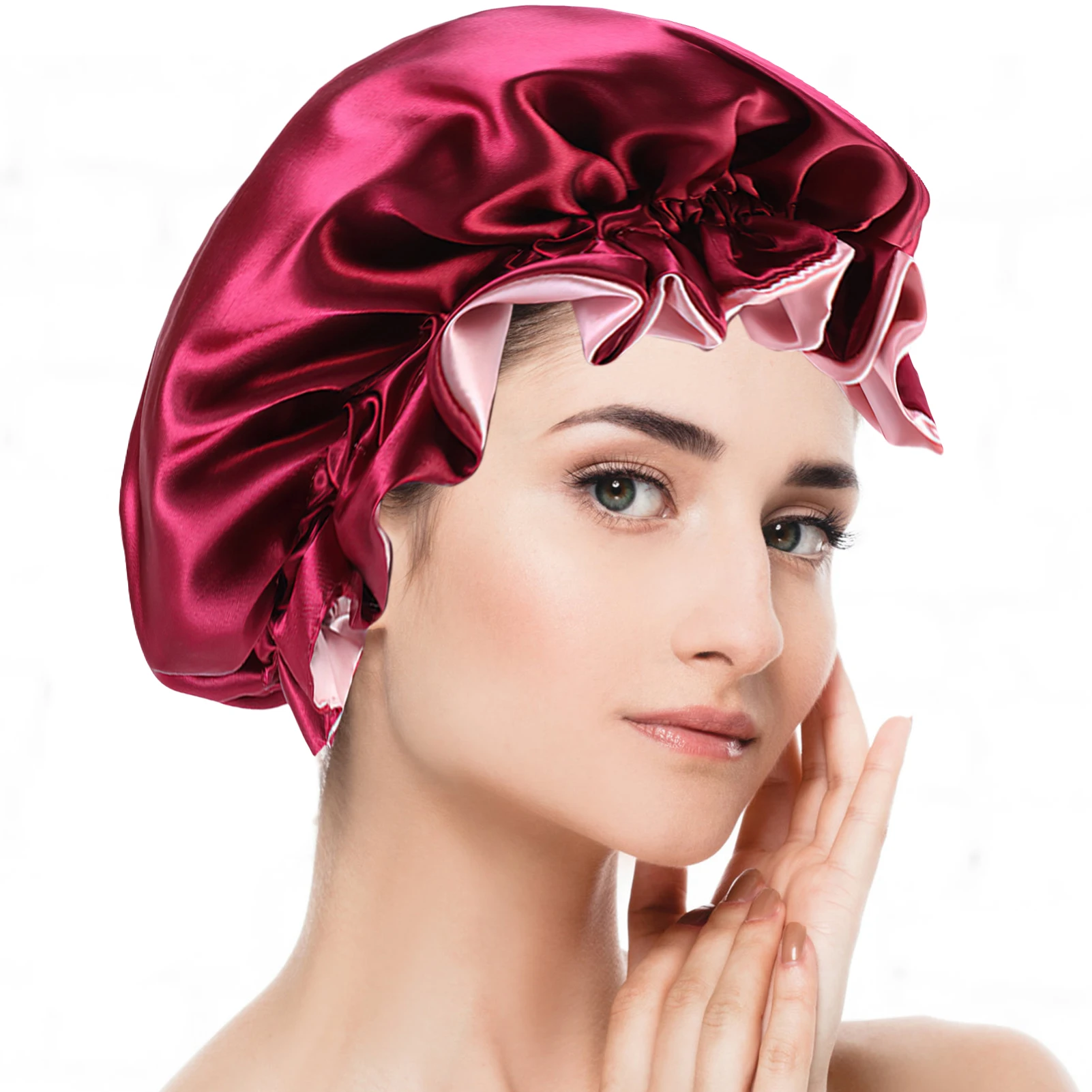 Sleep Cap For Curly Hair Women Head Cover For Hair Beauty Elastic Bands Soft Double Layer Lace Hat For Night Sleeping Natural
Sleep Cap For Curly Hair Women Head Cover For Hair Beauty Elastic Bands Soft Double Layer Lace Hat For Night Sleeping Natural