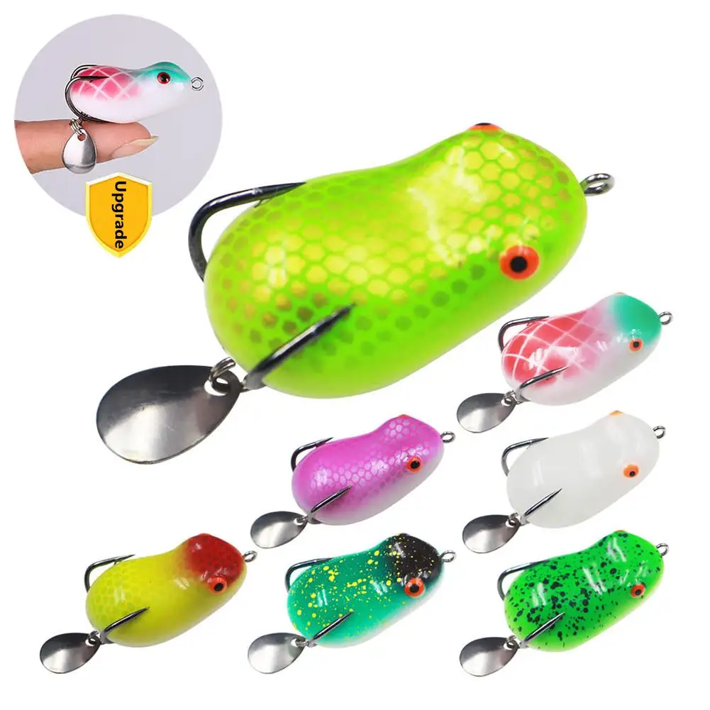 1PCS Frog Fishing Lure 4cm/5cm Floating Bionic Rabbit-shaped Frog Bait With Blade Fishing Tackle For Freshwater Seawater
1PCS Frog Fishing Lure 4cm/5cm Floating Bionic Rabbit-shaped Frog Bait With Blade Fishing Tackle For Freshwater Seawater