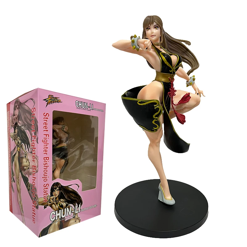 23cm Bishoujo Anime Figure Chun Li Battle Costume Action Figure Sexy Girl Figure Collection Model Doll Toys Anime Figurine
23cm Bishoujo Anime Figure Chun Li Battle Costume Action Figure Sexy Girl Figure Collection Model Doll Toys Anime Figurine