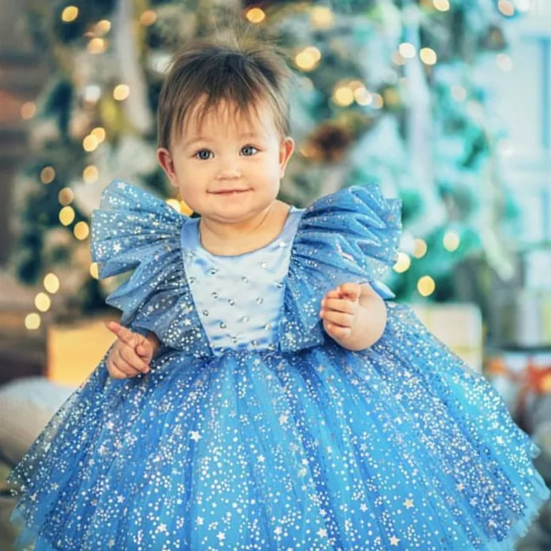 Baby Kids Prom Dresses for Girls Sequined Tutu Mesh Princess Dress New Short Sleeve Toddler Ball Gowns Children Birthday Clothes
Baby Kids Prom Dresses for Girls Sequined Tutu Mesh Princess Dress New Short Sleeve Toddler Ball Gowns Children Birthday Clothes