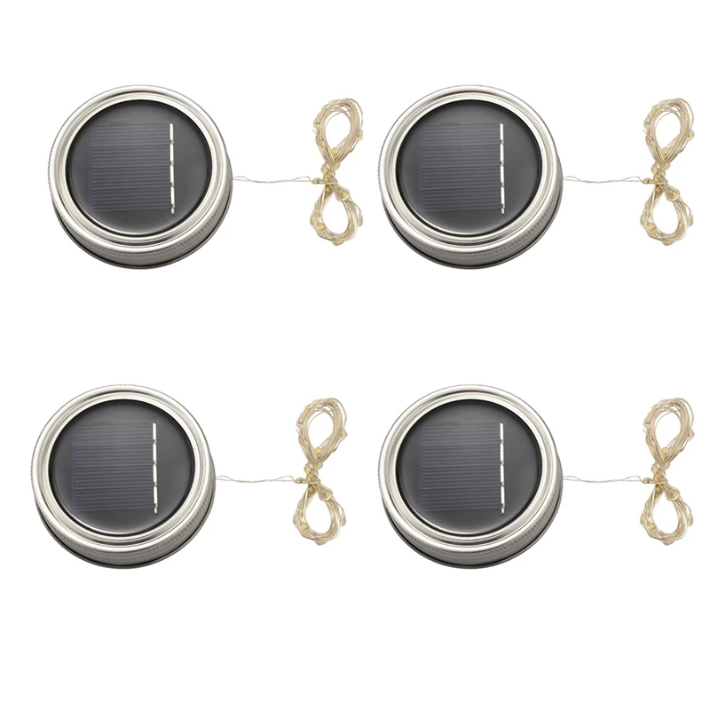 Solar Mason Jar Lid Lights, 24 Pack 20 Led String Fairy Star Firefly Jar Lids Lights,24 Hangers 
Solar Mason Jar Lid Lights, 24 Pack 20 Led String Fairy Star Firefly Jar Lids Lights,24 Hangers