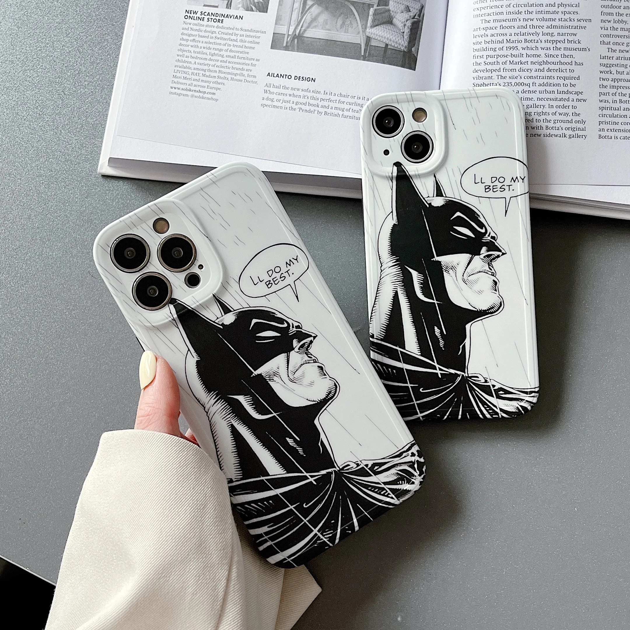Marvel Batman Fashion Phone Cases For iPhone 13 12 11 Pro Max XR XS MAX X 7/8Plus For Man And Women Anti-drop Soft Cover
Marvel Batman Fashion Phone Cases For iPhone 13 12 11 Pro Max XR XS MAX X 7/8Plus For Man And Women Anti-drop Soft Cover