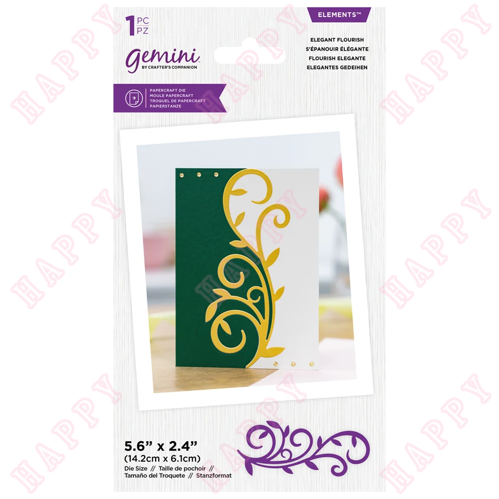 Arrival New Elegant Flourish Metal Cutting Dies Scrapbook Diary Paper Craft Embossing Template Diy Greet Card Handmade for 2022
Arrival New Elegant Flourish Metal Cutting Dies Scrapbook Diary Paper Craft Embossing Template Diy Greet Card Handmade for 2022