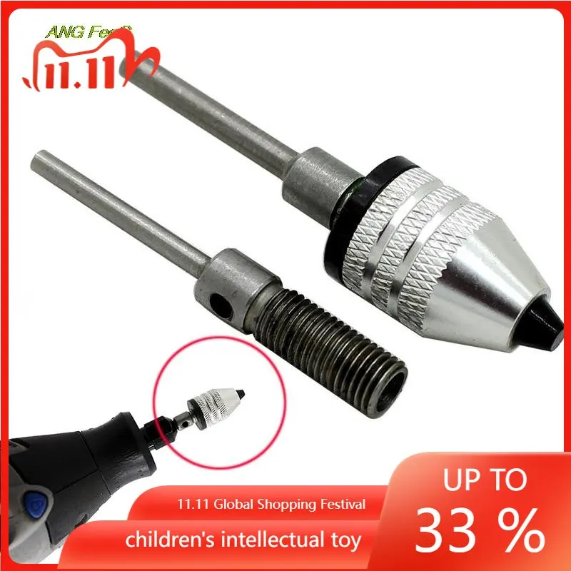 Mini 0.3-4mm Keyless Drill Bit Chuck Adapter Screwdriver Rotary Carbon Steel Top Grinder nailing machine Electric grinding tool
Mini 0.3-4mm Keyless Drill Bit Chuck Adapter Screwdriver Rotary Carbon Steel Top Grinder nailing machine Electric grinding tool
