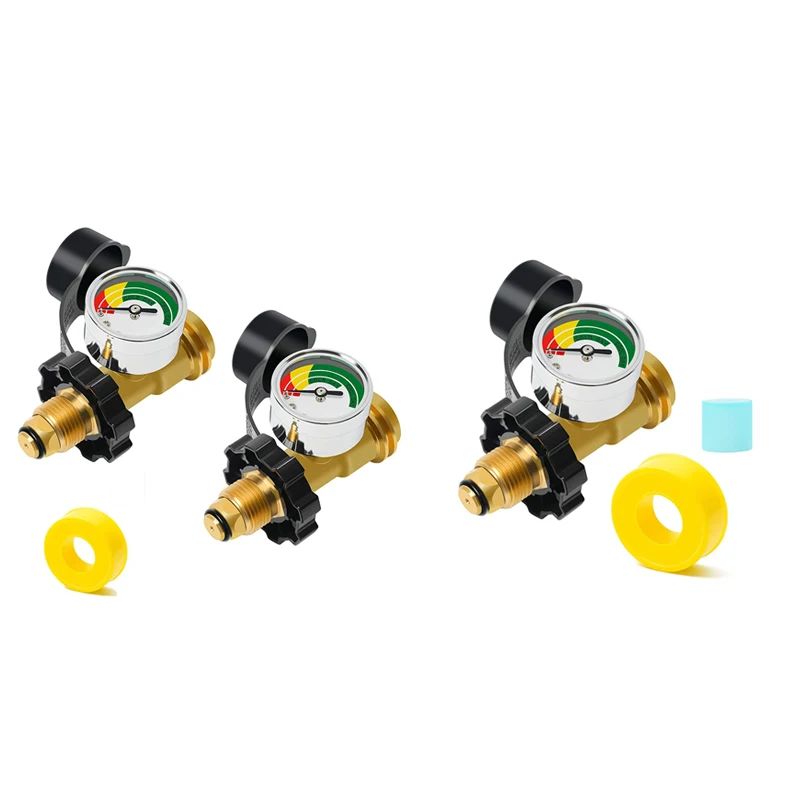 Propane Tank Gauge With POL Connection,For 5-100Lb Propane Tank, Stay Accurate At Different Temperatures
Propane Tank Gauge With POL Connection,For 5-100Lb Propane Tank, Stay Accurate At Different Temperatures