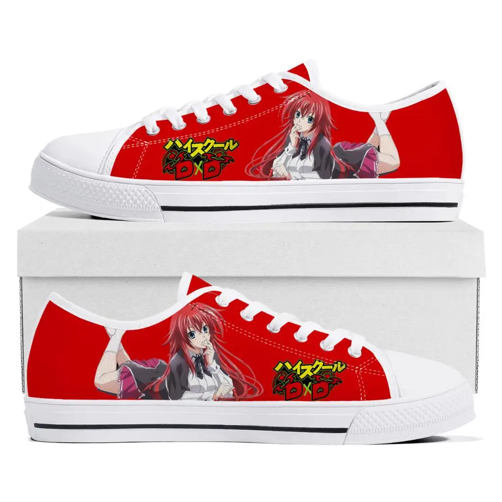Anime High School DxD Rias Gremory Low Top Sneakers High Quality Mens Womens Teenager Canvas Sneaker Couple Shoes Custom Shoe
Anime High School DxD Rias Gremory Low Top Sneakers High Quality Mens Womens Teenager Canvas Sneaker Couple Shoes Custom Shoe