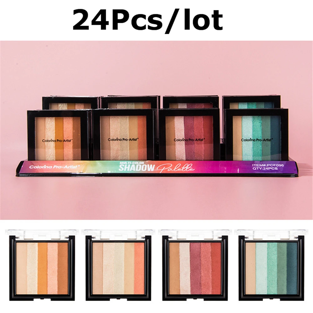 24Pcs/Lot Eye Shadow Palette Bulk With Logo Glitter Shimmer Colorful Eyeshadow Pigment Wholesale Makeup items for business
24Pcs/Lot Eye Shadow Palette Bulk With Logo Glitter Shimmer Colorful Eyeshadow Pigment Wholesale Makeup items for business