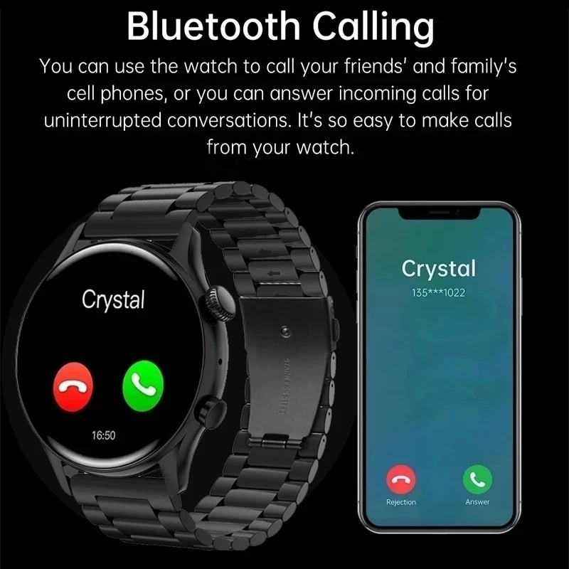 Новые смарт-часы с экраном 390*390 всегда отображают время Bluetooth звонки спортивный
