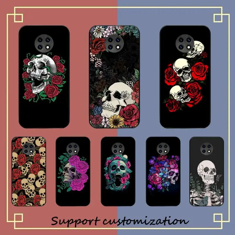 YNDFCNB Skeleton Skull Flowers Phone Case for Samsung S20 lite S21 S10 S9 plus for Redmi Note8 9pro for Huawei Y6 cover
YNDFCNB Skeleton Skull Flowers Phone Case for Samsung S20 lite S21 S10 S9 plus for Redmi Note8 9pro for Huawei Y6 cover