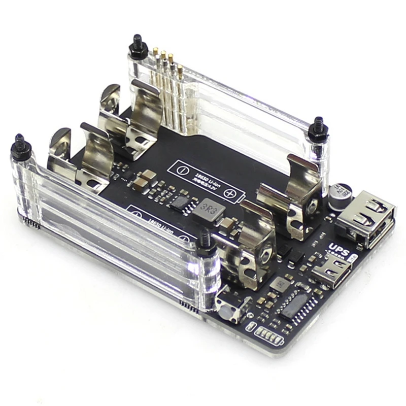 For Raspberry Pi 3B 3B+ 4B UPS Power Supply Module 5V Power Supply Stable Current Output Expansion Board (No Battery)
For Raspberry Pi 3B 3B+ 4B UPS Power Supply Module 5V Power Supply Stable Current Output Expansion Board (No Battery)
