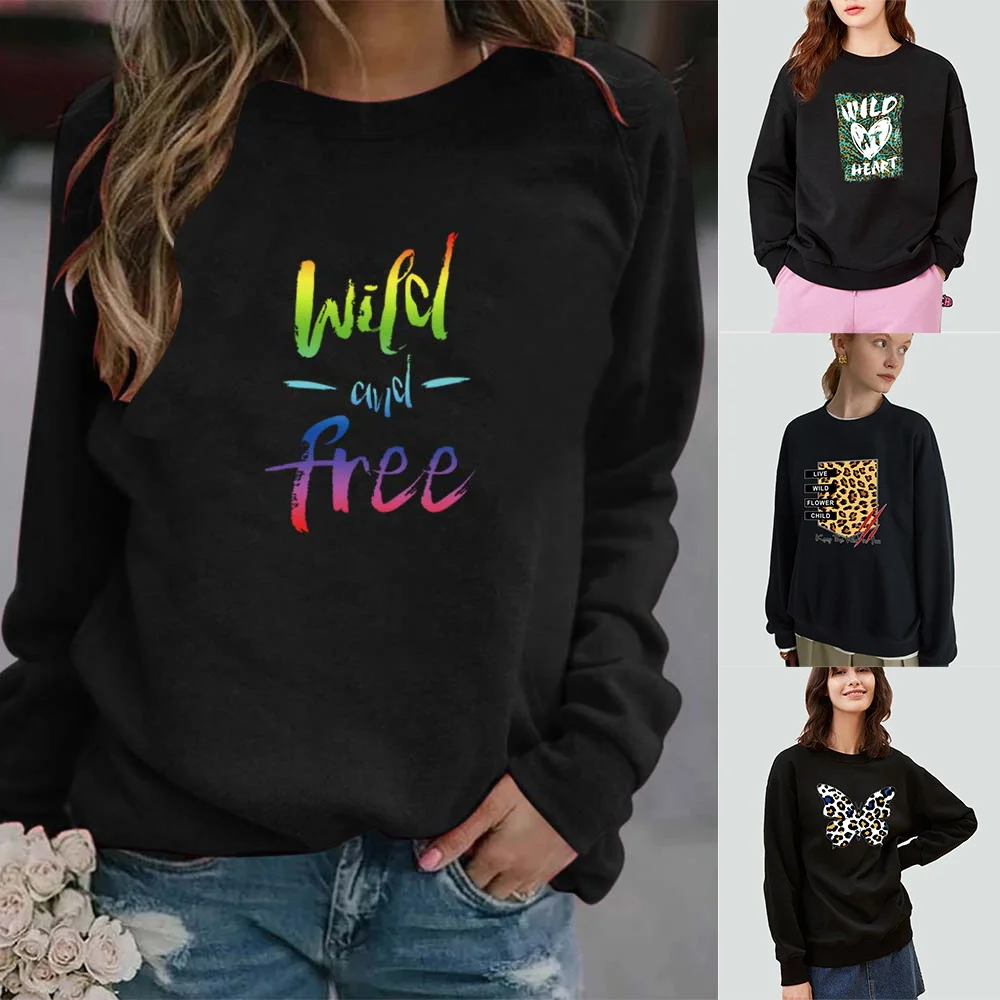 Women's Hoodies Comfortable Spring Autumn Fashion Casual Long Sleeve Round Neck Sweatshirts Printed Loose Top Streetwear Hoodie
Women's Hoodies Comfortable Spring Autumn Fashion Casual Long Sleeve Round Neck Sweatshirts Printed Loose Top Streetwear Hoodie