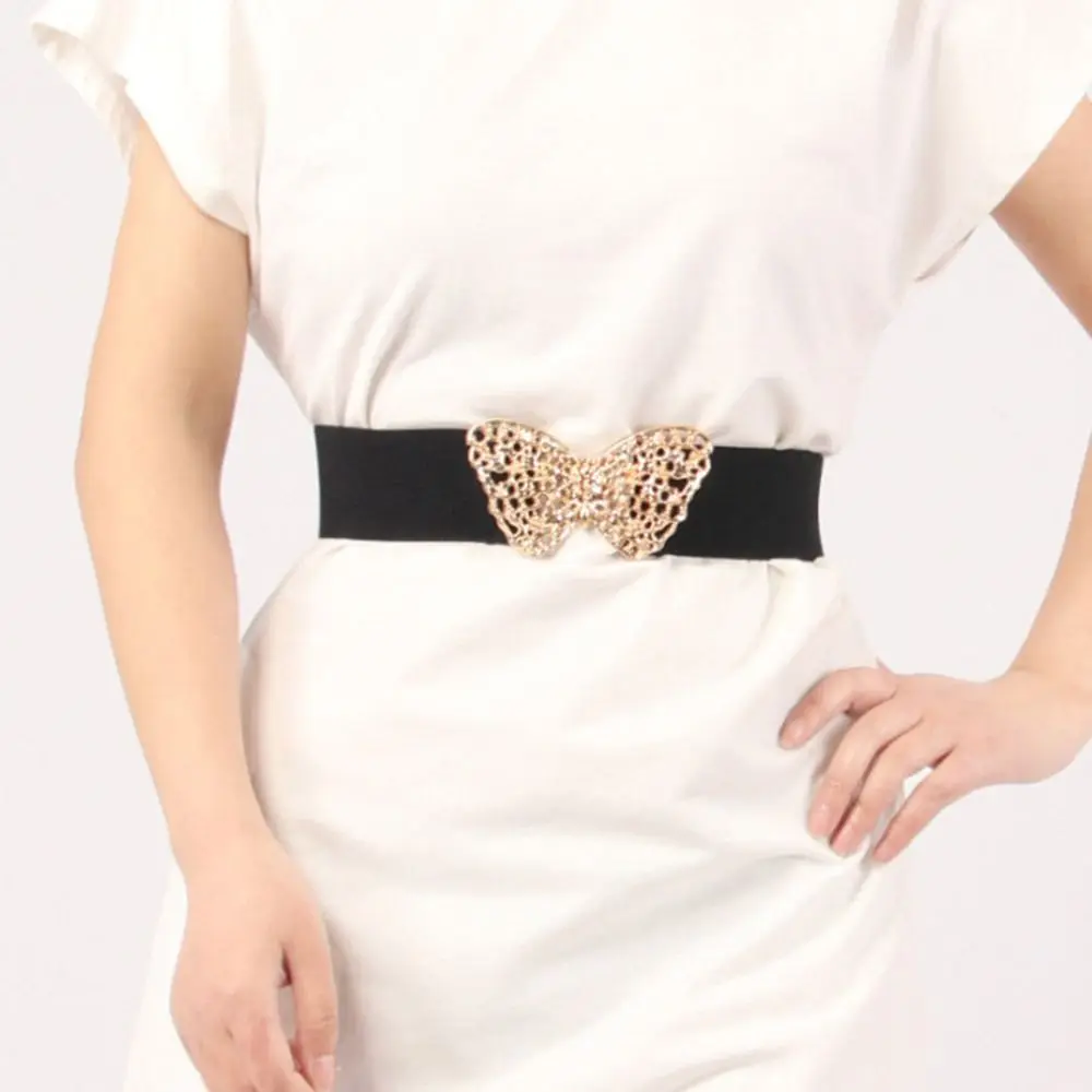 Jeans Corset Belt Geometric Dress Metal Buckle Women Waistband Butterfly Cummerbunds Waist Strap Elastic Waist Belt
Jeans Corset Belt Geometric Dress Metal Buckle Women Waistband Butterfly Cummerbunds Waist Strap Elastic Waist Belt