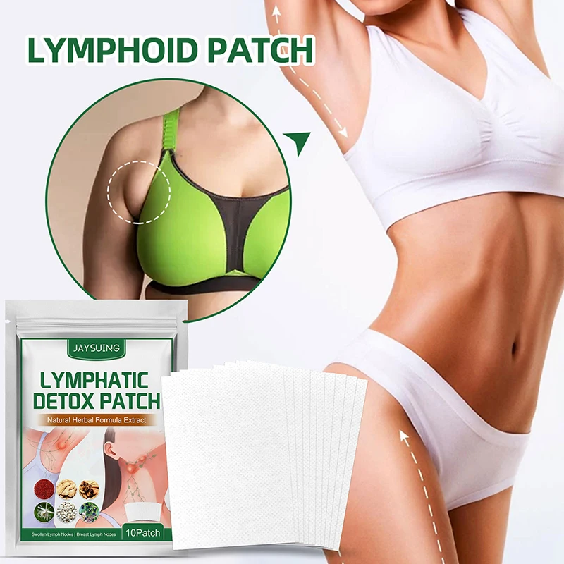 10pcs Chinese Herbal Lymphatic Detox Patches Skin Care Anti-Swelling Plaster Lymphatic Detox Patches for Armpits And Neck
10pcs Chinese Herbal Lymphatic Detox Patches Skin Care Anti-Swelling Plaster Lymphatic Detox Patches for Armpits And Neck