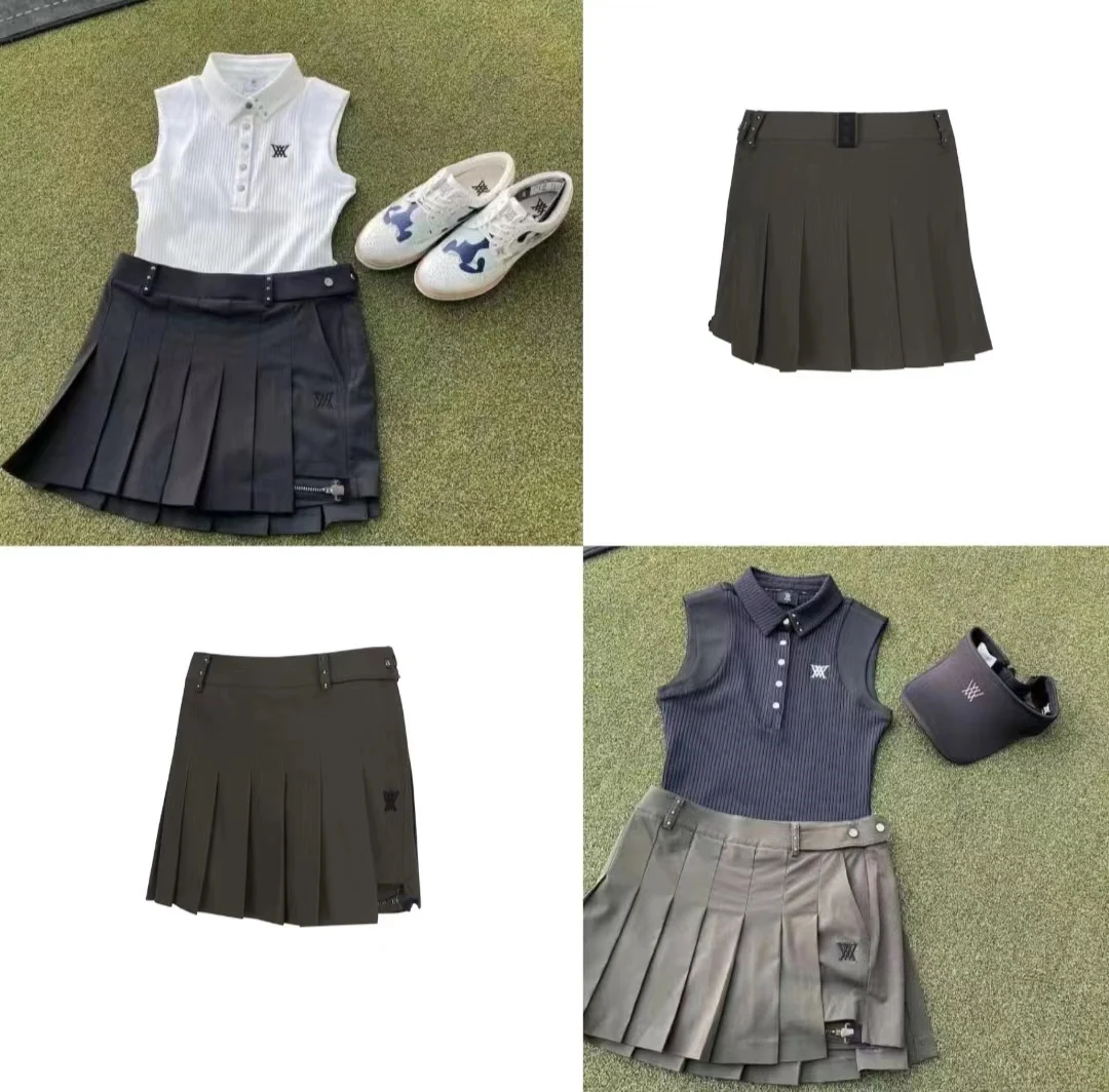 Golf pleated skirt quick-drying high-elastic rivets fashion comfortable self-cultivation anti-glare hakama ANEW golf skirt
Golf pleated skirt quick-drying high-elastic rivets fashion comfortable self-cultivation anti-glare hakama ANEW golf skirt