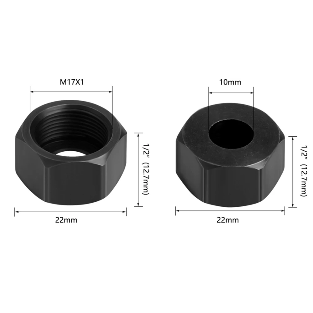 4pcs M17 Collet Chuck Engraving Trimming Machine Chuck Adapter 10mm 9.5mm 8mm Electric Router Milling Cutter Accessories
4pcs M17 Collet Chuck Engraving Trimming Machine Chuck Adapter 10mm 9.5mm 8mm Electric Router Milling Cutter Accessories