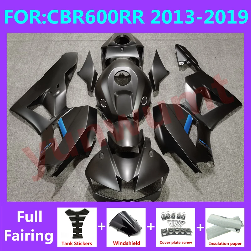 Motorcycle Whole Fairings Kit fit for CBR600RR F5 2013 2014 2015 2016 2017 2018 CBR600 RR CBR 600RR full fairing set matte black
Motorcycle Whole Fairings Kit fit for CBR600RR F5 2013 2014 2015 2016 2017 2018 CBR600 RR CBR 600RR full fairing set matte black