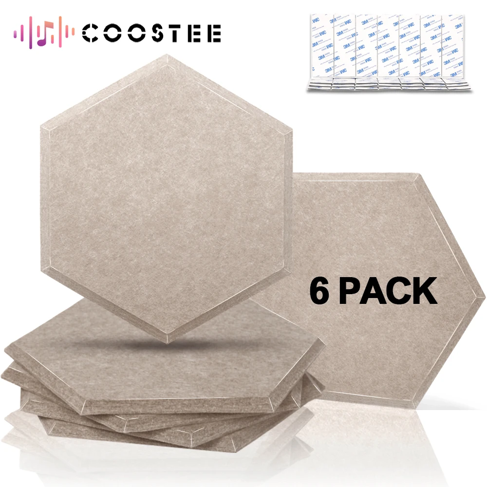 6 Pcs Acoust Insulation Panel Noise Absorbing Wall Stickers Sound Absorbing Acoustic Wall Panel For Home Studio Sealing Strip
6 Pcs Acoust Insulation Panel Noise Absorbing Wall Stickers Sound Absorbing Acoustic Wall Panel For Home Studio Sealing Strip