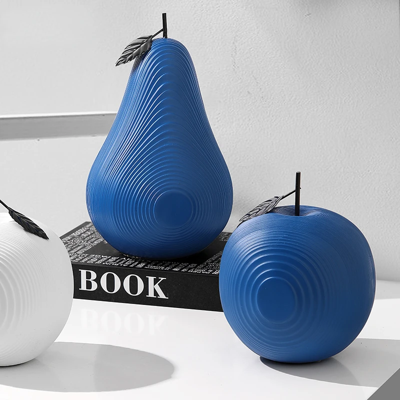 Nordic Fruit Sculpture Figurines For Interior Home Decor Modern Resin Apple Pear Statue Figurine Cabinet Room Decoration Gift
Nordic Fruit Sculpture Figurines For Interior Home Decor Modern Resin Apple Pear Statue Figurine Cabinet Room Decoration Gift