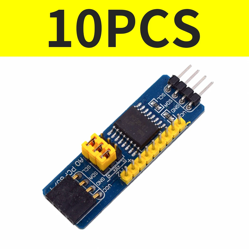 10pcs PCF8574 Expansion Module for I2C IIC Port Interface Support Cascading Extended Module for Arduino Expansion
10pcs PCF8574 Expansion Module for I2C IIC Port Interface Support Cascading Extended Module for Arduino Expansion