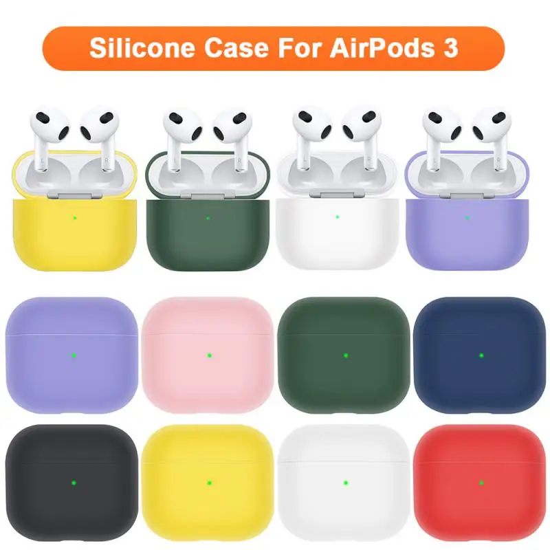 2021 официальный Мягкий чехол из жидкого силикона для AirPods 3 беспроводная версия Bluetooth чехол для Apple Airpods 3 Чехол
2021 официальный Мягкий чехол из жидкого силикона для AirPods 3 беспроводная версия Bluetooth чехол для Apple Airpods 3 Чехол