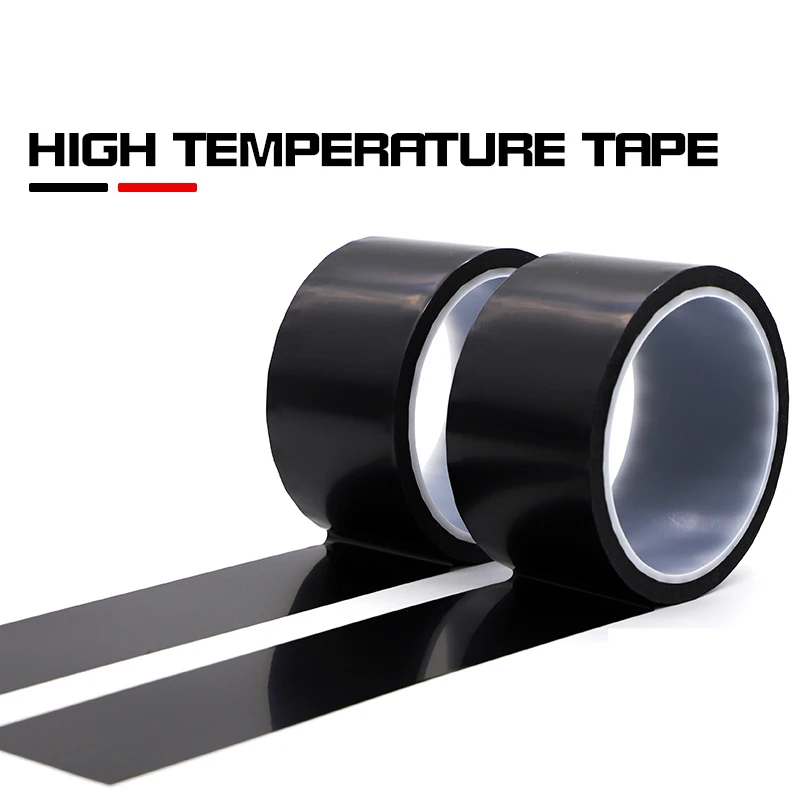

Kapton Adhesive Tape Polyimide Black Temperature High Tape Matte Resistant Resistant Voltage Insulation Shading