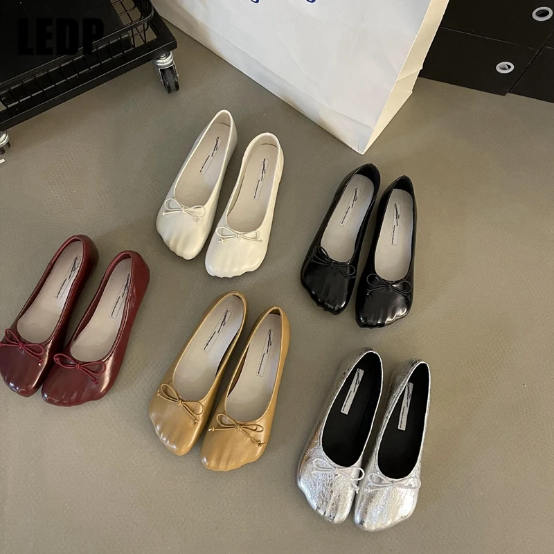 Designer Stranger Toe Women Flats 2023 New Slip On Female Fashion Mary Jane Shallow Bowtie Single Shoes Ladies Butterfly Knot
Designer Stranger Toe Women Flats 2023 New Slip On Female Fashion Mary Jane Shallow Bowtie Single Shoes Ladies Butterfly Knot