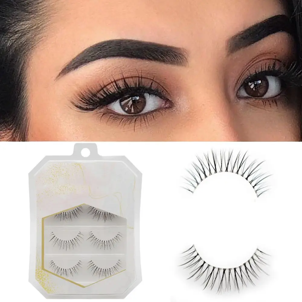 Eyelash Extension Fake Eyelashes Criss-cross Transparent Stems Natural Short Lashes 3D Mink Hair False Eyelashes
Eyelash Extension Fake Eyelashes Criss-cross Transparent Stems Natural Short Lashes 3D Mink Hair False Eyelashes