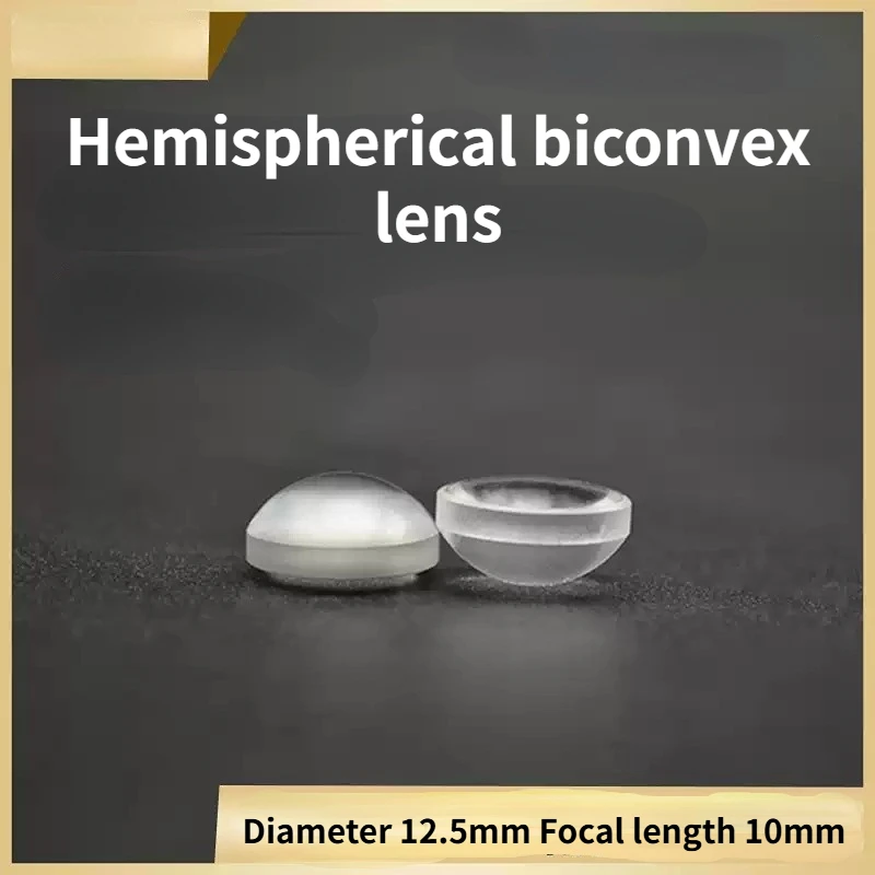 Кварцевая полусферическая линза D12,5 мм F10 мм с покрытием антибликовой пленкой, двухпуклая линза с ультрафиолетовым плавленым покрытием, длина волны 400–700 нм
Кварцевая полусферическая линза D12,5 мм F10 мм с покрытием антибликовой пленкой, двухпуклая линза с ультрафиолетовым плавленым покрытием, длина волны 400–700 нм