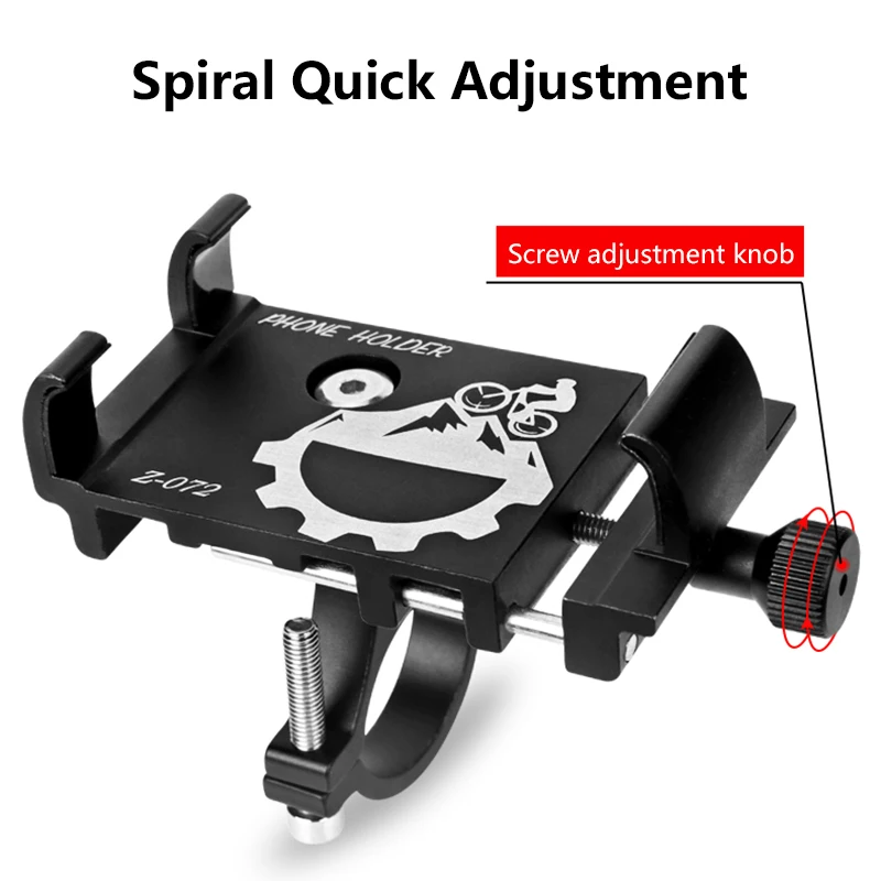 Universal Aluminum Alloy Phones Handlebar Bracket 360 Degree Rotation Bike Phone Racks Bicycle Accessories Bicycle Phone Holder
Universal Aluminum Alloy Phones Handlebar Bracket 360 Degree Rotation Bike Phone Racks Bicycle Accessories Bicycle Phone Holder