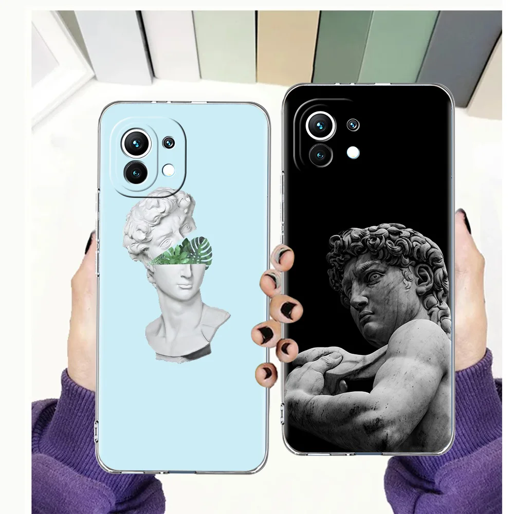 Cartoon Statue Abstract Art Case for Xiaomi Poco F3 X3 X4 GT NFC M3 Mi 9T 11 Ultra 11X 11i Note 10T Pro Lite 5G Soft Transparent
Cartoon Statue Abstract Art Case for Xiaomi Poco F3 X3 X4 GT NFC M3 Mi 9T 11 Ultra 11X 11i Note 10T Pro Lite 5G Soft Transparent