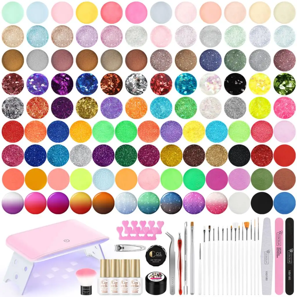 Nail Polish Set With UV LED Lamp Dryer Temperature Nail Gel Polish Kit Soak Off Manicure Tools Set Base Top Coat Nail Art Tools
Nail Polish Set With UV LED Lamp Dryer Temperature Nail Gel Polish Kit Soak Off Manicure Tools Set Base Top Coat Nail Art Tools