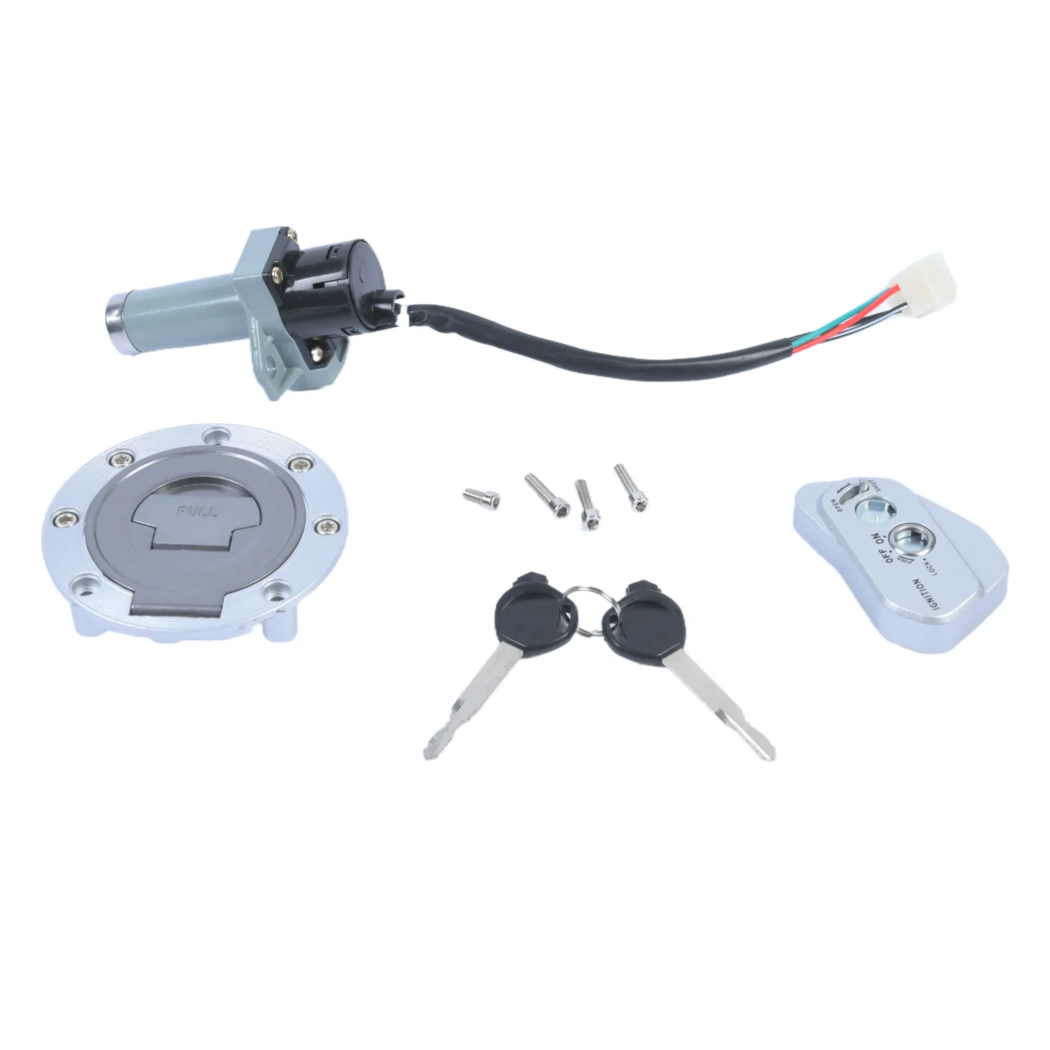 Замок зажигания мотоцикла, набор газовых ключей, крышка бензобака для бензина, газовая крышка для Veloci Xeverus 250, газовая крышка с набором ключей для замка ключа
Замок зажигания мотоцикла, набор газовых ключей, крышка бензобака для бензина, газовая крышка для Veloci Xeverus 250, газовая крышка с набором ключей для замка ключа