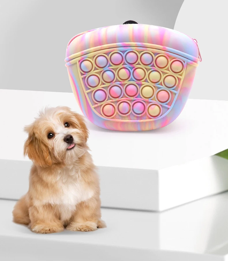 Silicone Dog Food Bag Pets Go Out Portable Waist Bag Carry Training Dog Walking Dog Feeding Snack Bag Supplies
Silicone Dog Food Bag Pets Go Out Portable Waist Bag Carry Training Dog Walking Dog Feeding Snack Bag Supplies