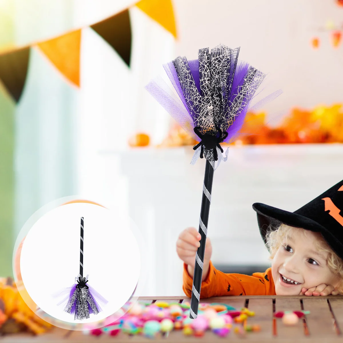 Broom Witchbroomstick Costume Kids Prop Besom Cosplay Witches Propswizard Party Stick Decoration Toddlersupplies Flying Decor
Broom Witchbroomstick Costume Kids Prop Besom Cosplay Witches Propswizard Party Stick Decoration Toddlersupplies Flying Decor