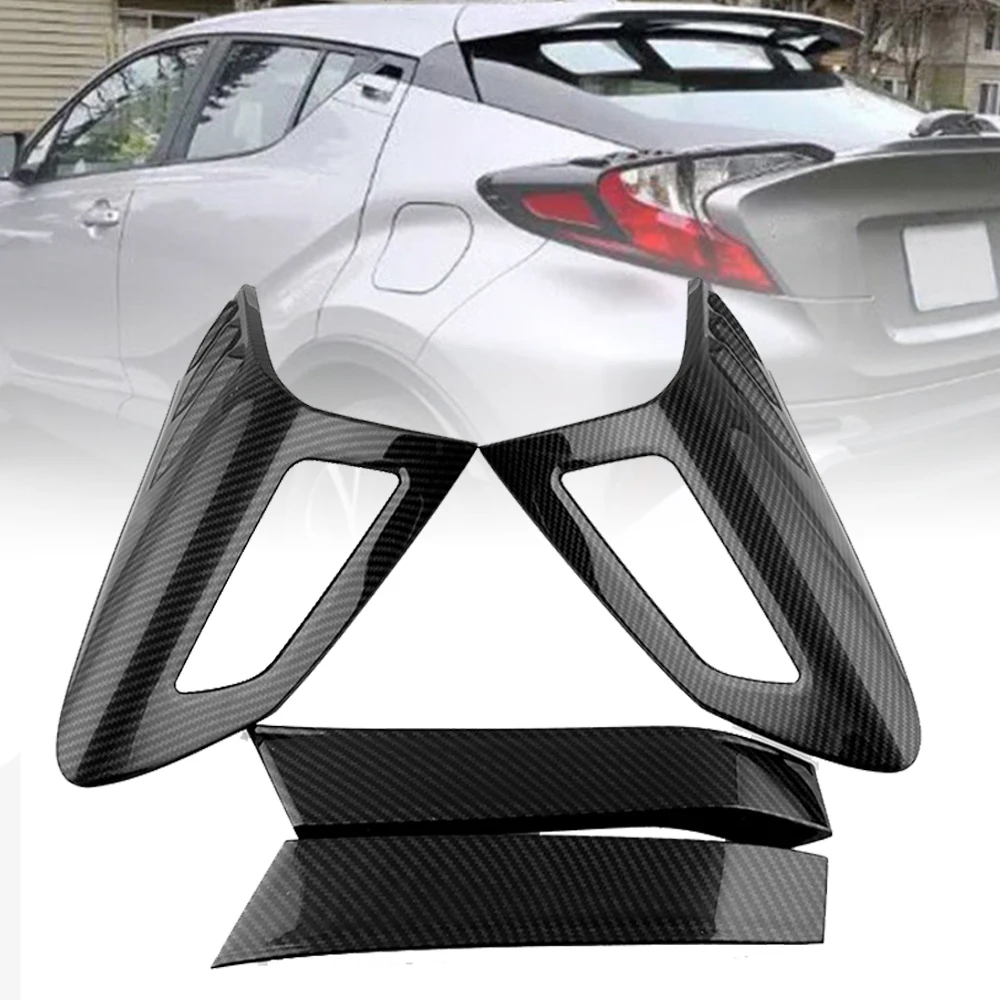 Carbon Fiber Style Rear Back Lamp Tail Light Cover Trim Fit For Toyota CHR C-HR 2016-2018
Carbon Fiber Style Rear Back Lamp Tail Light Cover Trim Fit For Toyota CHR C-HR 2016-2018