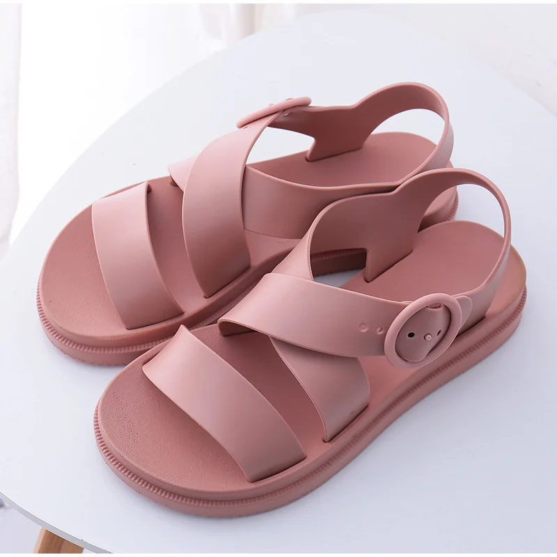 LZXGSJ Flat Sandals Women Shoes Gladiator Open Toe Buckle Soft Jelly Sandal Female Casual Women's Flat Platform Beach Shoes
LZXGSJ Flat Sandals Women Shoes Gladiator Open Toe Buckle Soft Jelly Sandal Female Casual Women's Flat Platform Beach Shoes