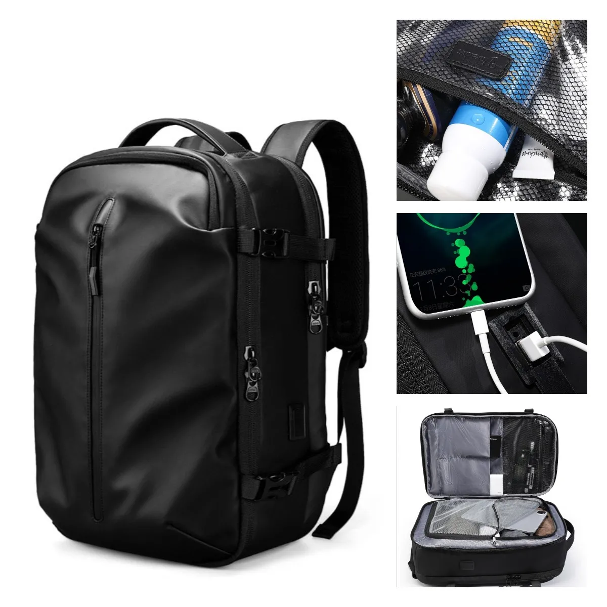 Anti-theft Men's Computer Backpacks Waterproof Fashion Travel Business Pack Large-capacity USB School Bags for Male Female Women
Anti-theft Men's Computer Backpacks Waterproof Fashion Travel Business Pack Large-capacity USB School Bags for Male Female Women