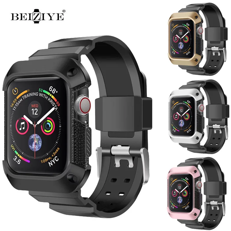 Для Apple Watch Band 44 мм 40 мм защитный ударопрочный чехол + браслет ремешок Ремешки для Apple Watch Series SE 6 5 4 спортивный ремешок для часов
Для Apple Watch Band 44 мм 40 мм защитный ударопрочный чехол + браслет ремешок Ремешки для Apple Watch Series SE 6 5 4 спортивный ремешок для часов