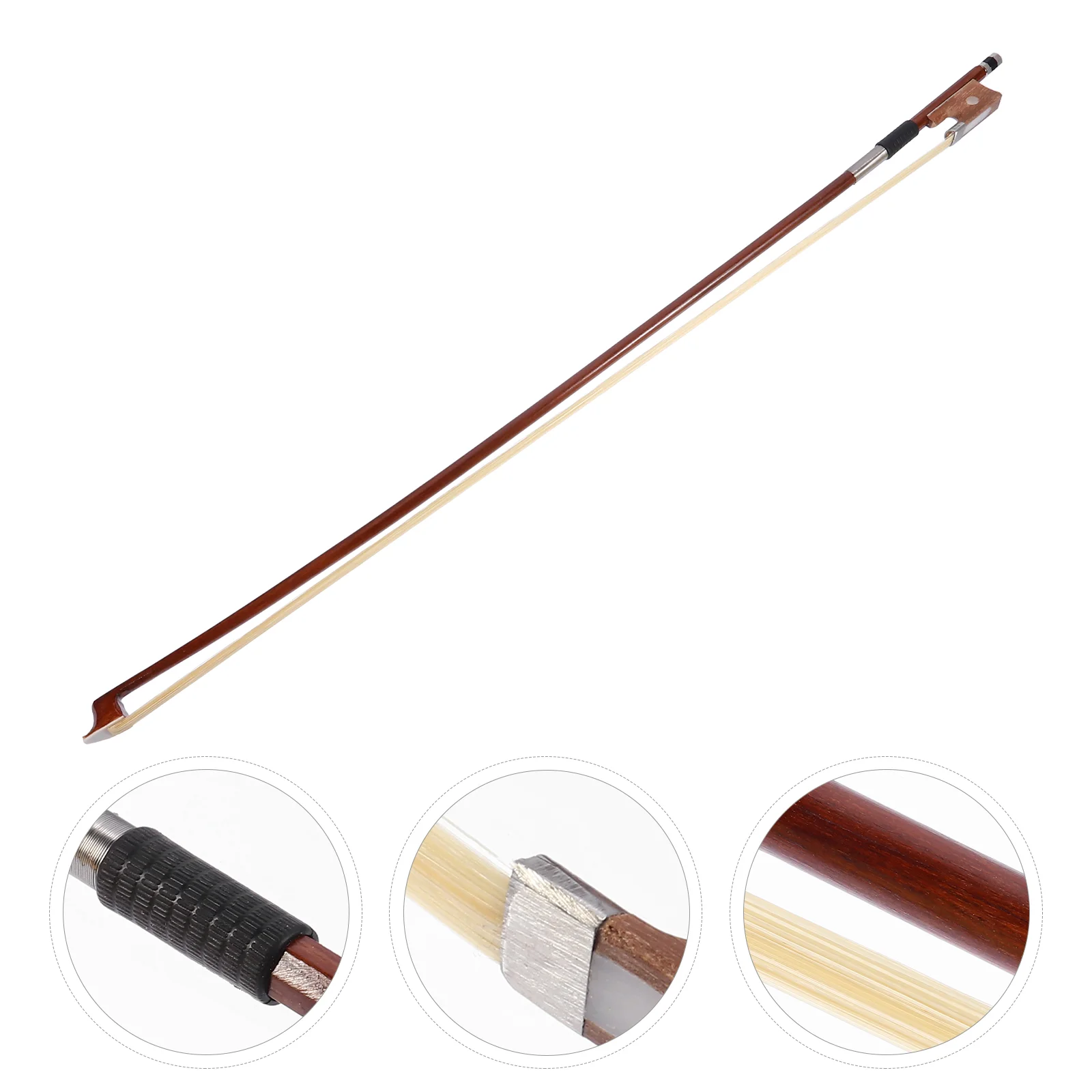 1/ 2 Violin Bow Replacement Round Red Sandalwood Student Violin Bow 4/4 Case
1/ 2 Violin Bow Replacement Round Red Sandalwood Student Violin Bow 4/4 Case