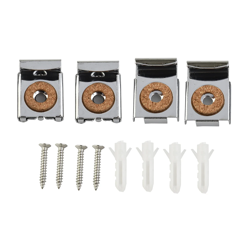 4Pcs Bathroom Mirror Clips Adjustable Bedroom Hanger Spring Loaded Wall Bracket Clamps With Screws Mirror Mounting Wall Hanging
4Pcs Bathroom Mirror Clips Adjustable Bedroom Hanger Spring Loaded Wall Bracket Clamps With Screws Mirror Mounting Wall Hanging