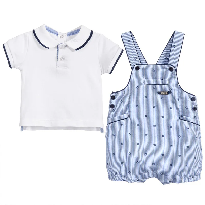 2Pcs Spanish Baby Boy Clothes Set Kids Boys Short Sleeve Shirt Rompers Sets Toddler Suspender Jumpsuits Baby Onesies Overalls
2Pcs Spanish Baby Boy Clothes Set Kids Boys Short Sleeve Shirt Rompers Sets Toddler Suspender Jumpsuits Baby Onesies Overalls