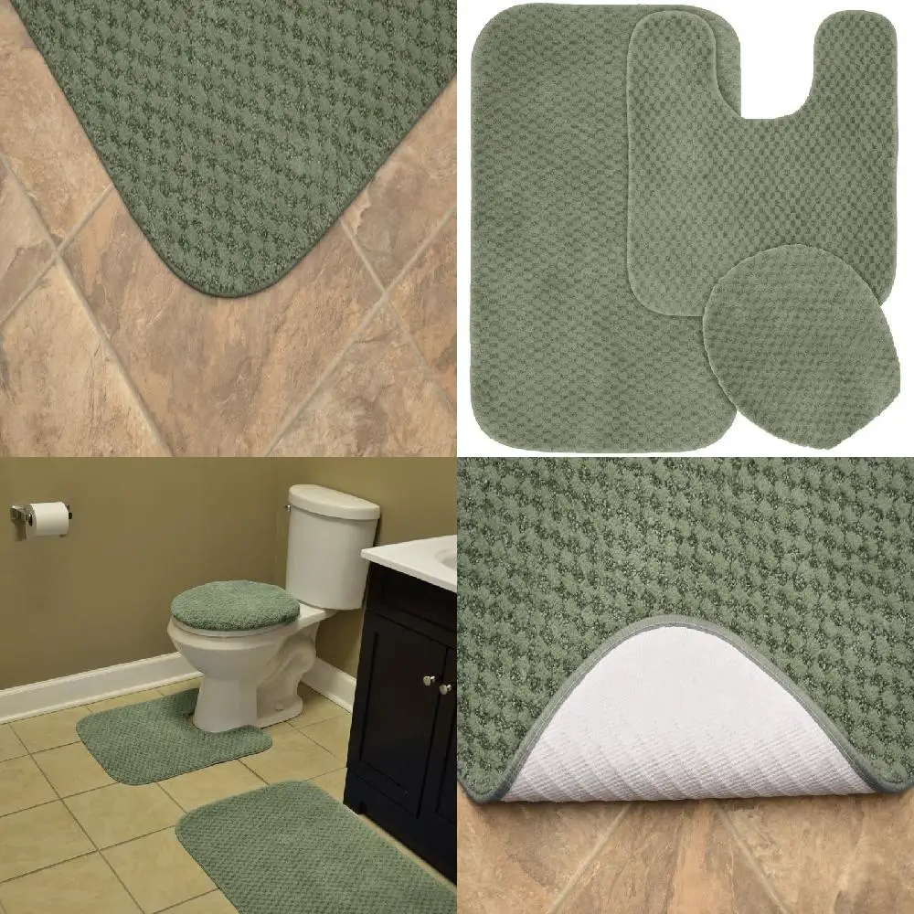 Essential Stylish, Luxurious Deep Soft Cabernet 3-piece Washable Nylon Bathroom Rug Set – A Perfect Beauty Essential for Home
Essential Stylish, Luxurious Deep Soft Cabernet 3-piece Washable Nylon Bathroom Rug Set – A Perfect Beauty Essential for Home