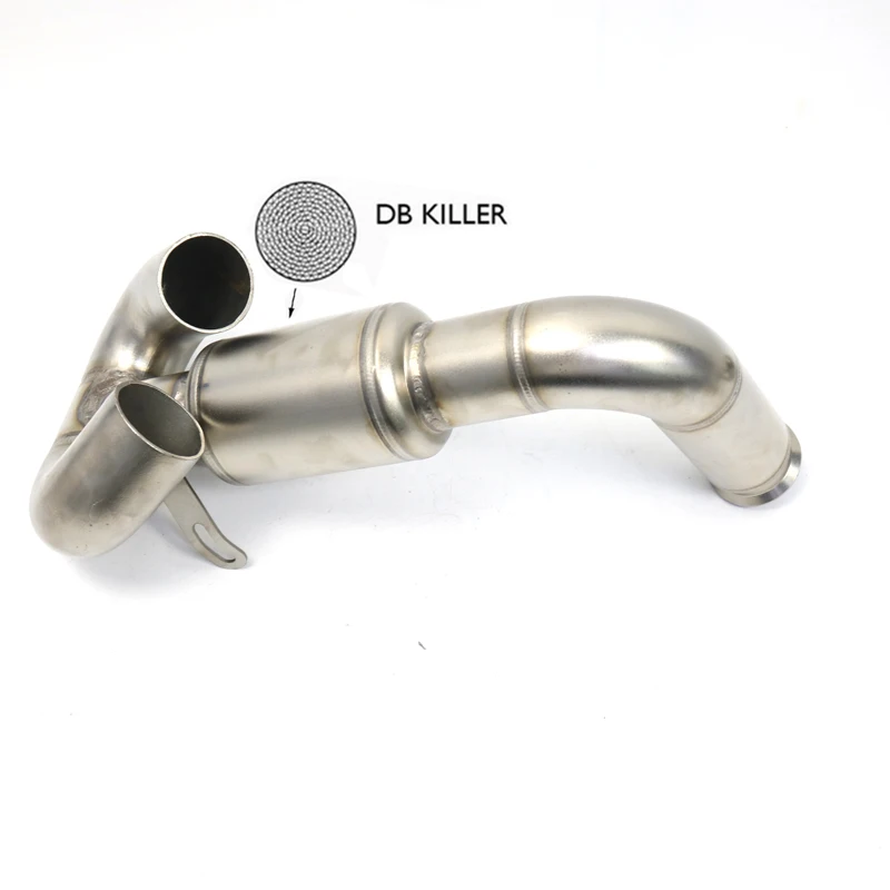 Выхлопная труба для мотоцикла для KTM DUKE 200 390 2017 2018 RC390 17-19 глушитель Соединительная труба промежуточное соединение
Выхлопная труба для мотоцикла для KTM DUKE 200 390 2017 2018 RC390 17-19 глушитель Соединительная труба промежуточное соединение