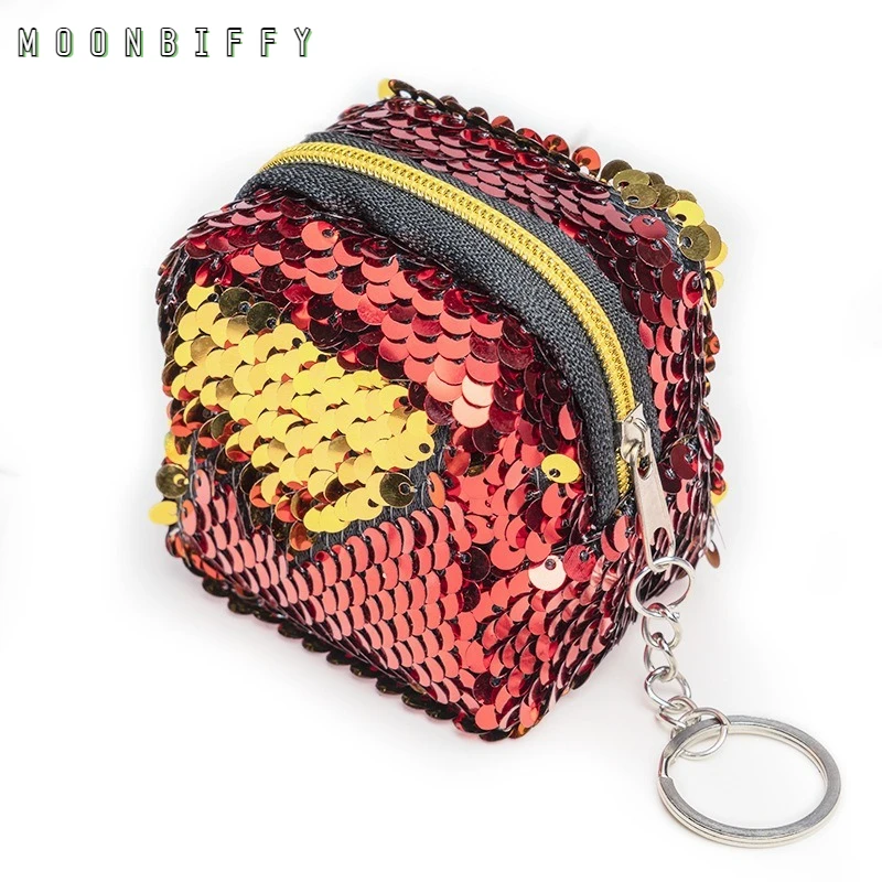 New Children's Coin Purse, Two-color Three-dimensional Sequined Coin Purse, Female Fashion Bling Mini Purse, Storage Small Bag 
New Children's Coin Purse, Two-color Three-dimensional Sequined Coin Purse, Female Fashion Bling Mini Purse, Storage Small Bag