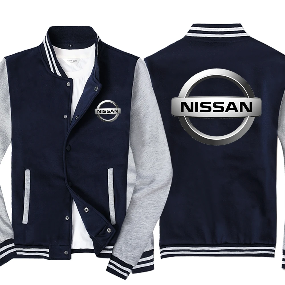 New Spring Autumn Men's Baseball Jacket Nissan Car Logo No Cap Fashion Cardigan Long Sleeves Sportsweater Hoodies
New Spring Autumn Men's Baseball Jacket Nissan Car Logo No Cap Fashion Cardigan Long Sleeves Sportsweater Hoodies