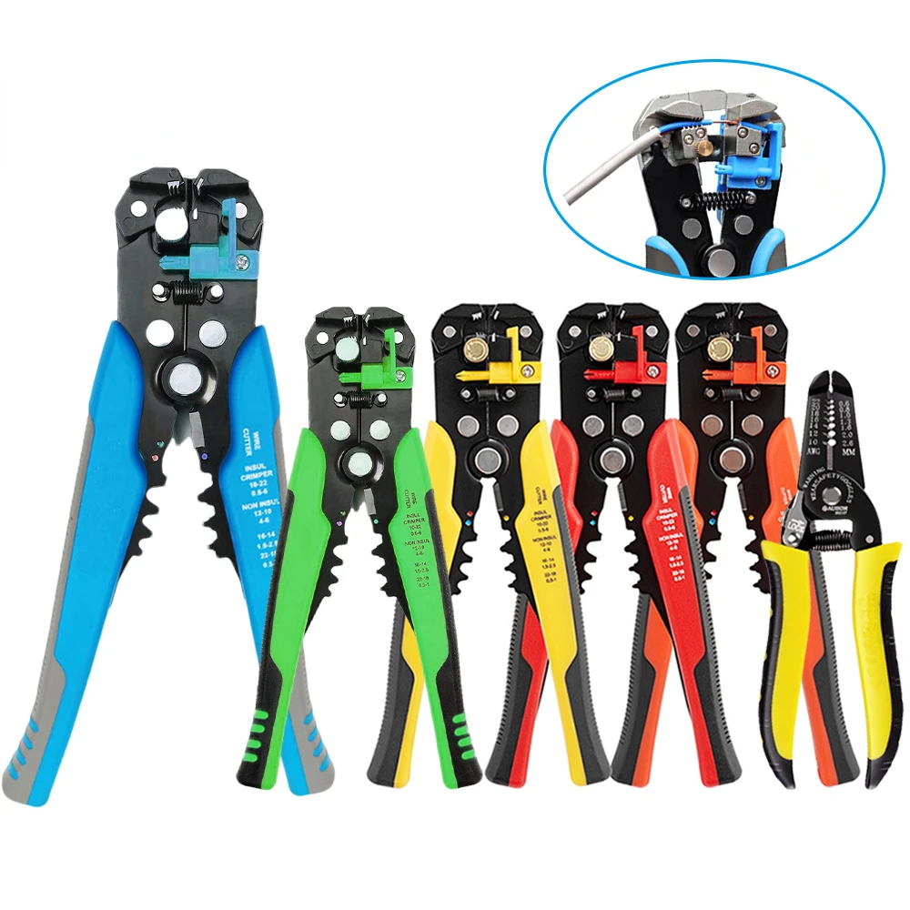 Crimper Cable Cutter Automatic Wire Stripper Multifunctional Stripping Tools Crimping Pliers Terminal 0.2-6.0mm2
Crimper Cable Cutter Automatic Wire Stripper Multifunctional Stripping Tools Crimping Pliers Terminal 0.2-6.0mm2