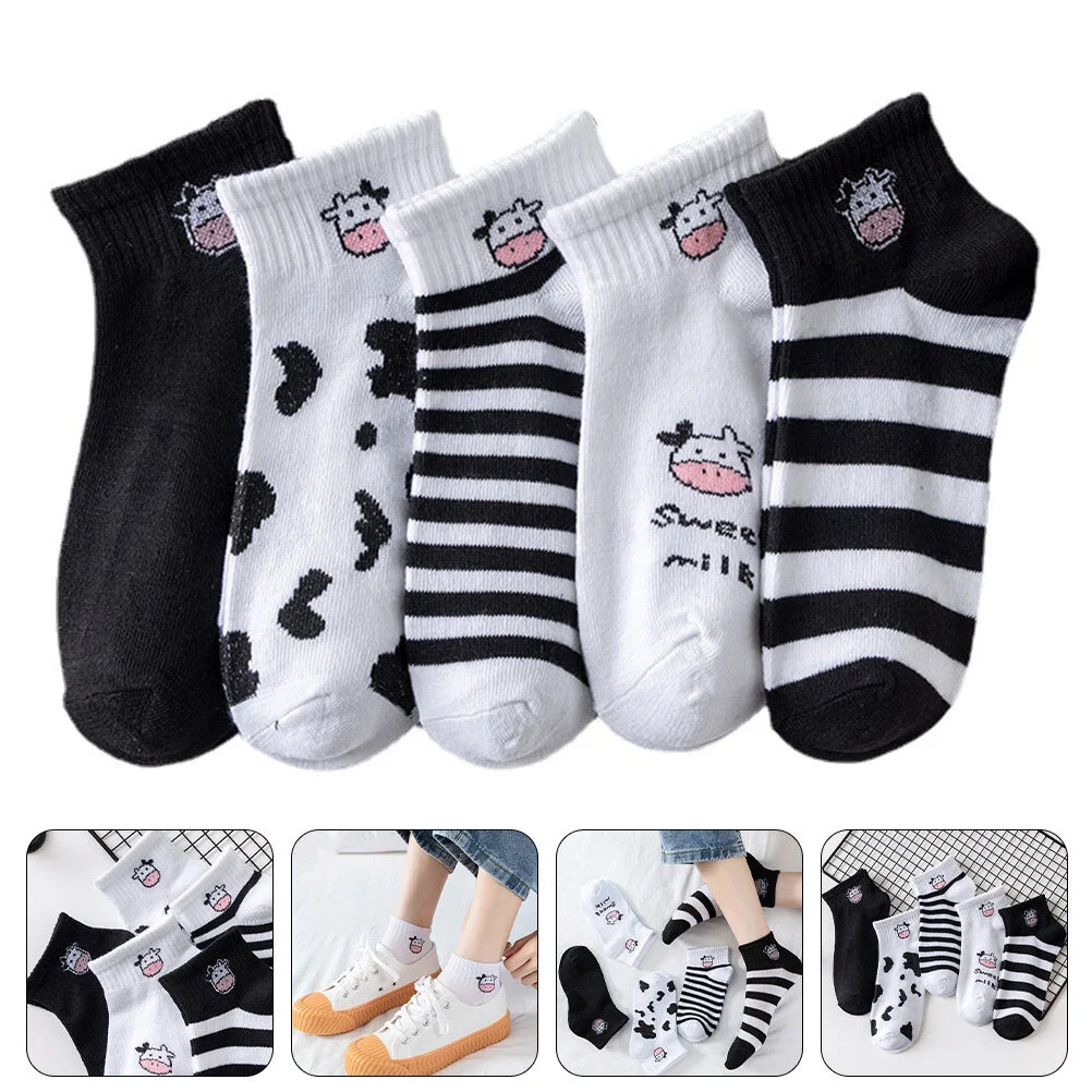 Black White Cow Socks Children Teens Spring Kids Fashion Cotton Short Length Women
Black White Cow Socks Children Teens Spring Kids Fashion Cotton Short Length Women