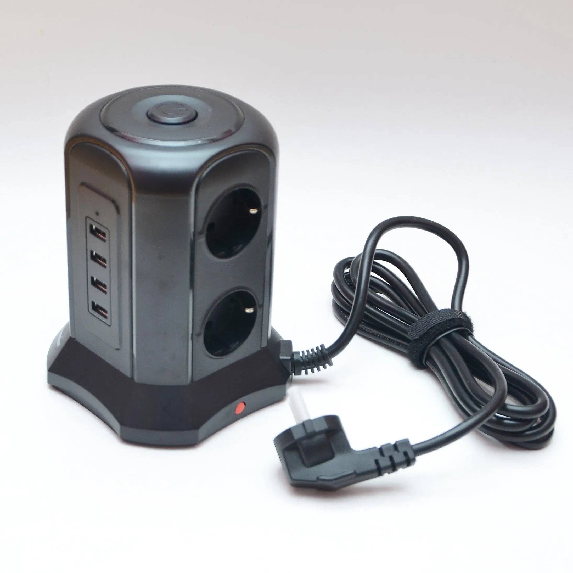 TESSAN EU Plug Tower Power Strip with 3/6 AC Outlets & 3/4 USB Ports, Multiple Socket Overload Protection with 1.5m/2m Cable
TESSAN EU Plug Tower Power Strip with 3/6 AC Outlets & 3/4 USB Ports, Multiple Socket Overload Protection with 1.5m/2m Cable